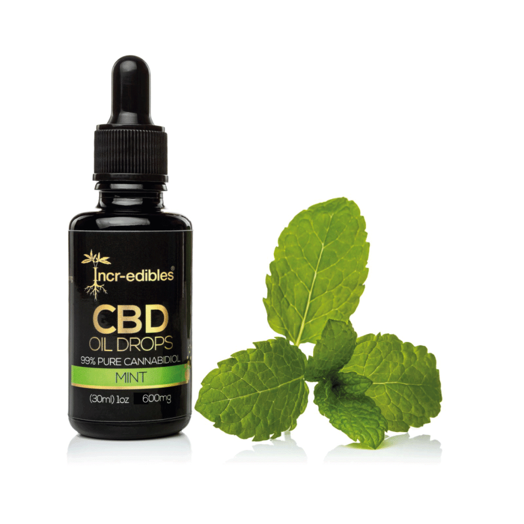 600mg Mint Flavoured CBD Oil by Incr-edibles CBD